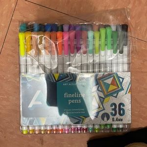 colored pens